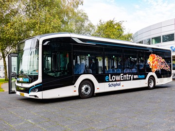 Letiště Schiphol si objednalo 52 elektrických autobusů MAN